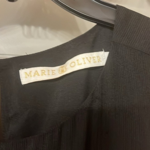 Marie‎ Oliver Sheer Lined Maxi Dress size S classic casual elegant loose - Picture 6 of 12